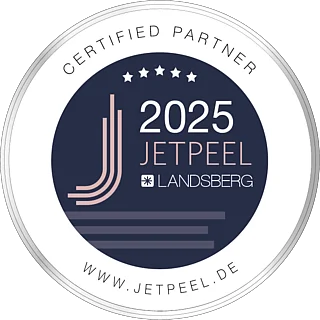 JetPeel zertifizierter Partner 2025